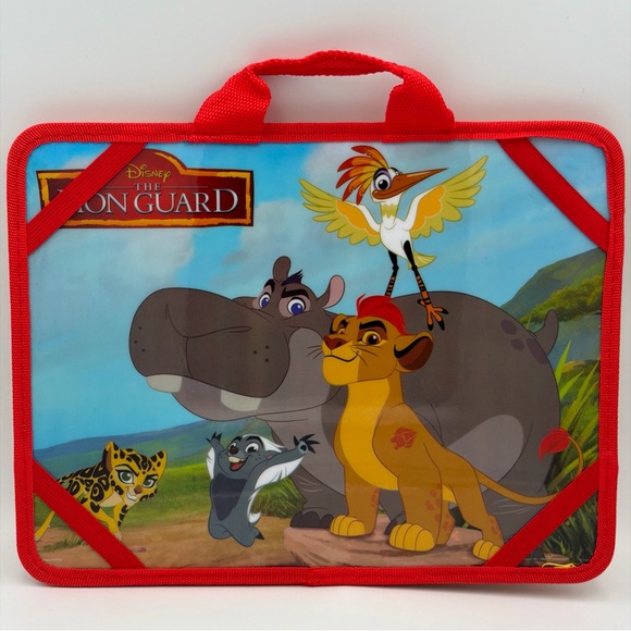 Disney Handbags - Vintage Disney LION KING Laptop/Book Carrying Case W/ Strap & Zipper Compartment